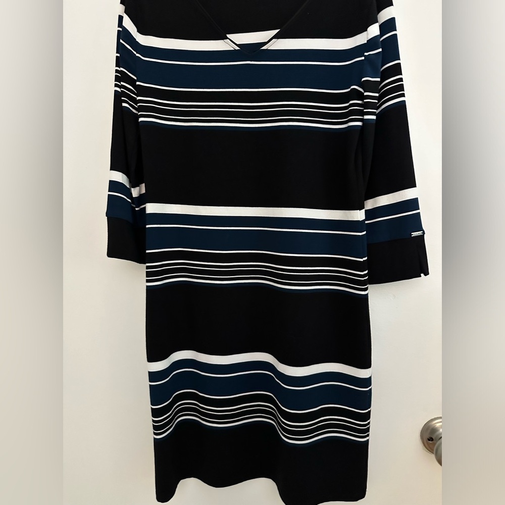 White House Black Market Striped dress.